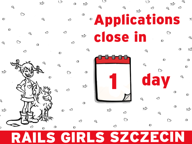RailsGirlsSzn's tweet photo. It's the FINAL COUNTDOWN! #railsgirls #szczecin #szczecinIT #sznapps
http://t.co/jMCPrwA9iJ http://t.co/looI8TsWe6