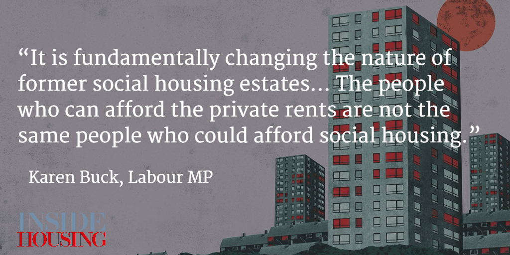 PeteApps's tweet image. Here's my full analysis of the impact of 40% of ex-council flats going into the PRS insidehousing.co.uk/policy/right-t…
