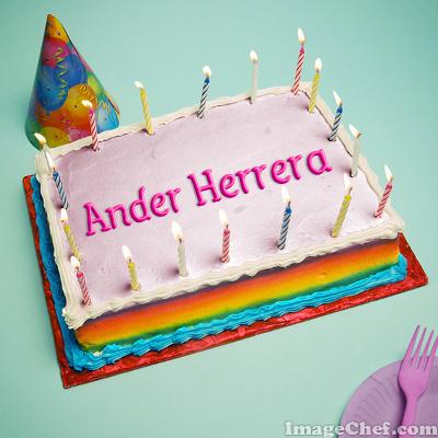  happy birthday..... Ander Herrera 