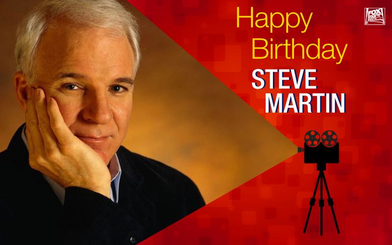 A terrific comedian and a talented actor celebrates his birthday today. Happy Birthday Steve Martin! to wish him 