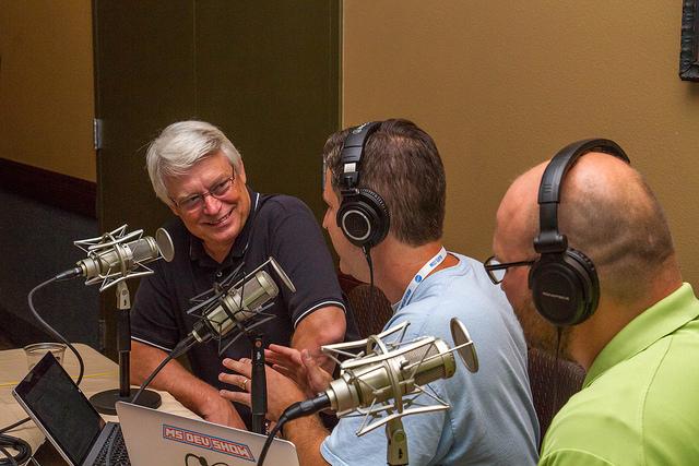 ytechie's tweet photo. Great photo from #thatconference of me and Carl talking to the amazing @unclebobmartin (thanks @MartinezMediaMI!) http://t.co/BLFWPIaOLx
