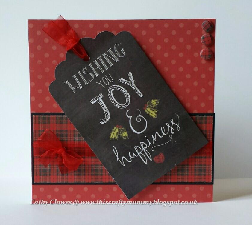 thiscraftymummy's tweet photo. @CraftworkCards Perfect weather for crafting using the fab Festive Chalkboard collection #craftworkcards http://t.co/g9IyZiBs7L