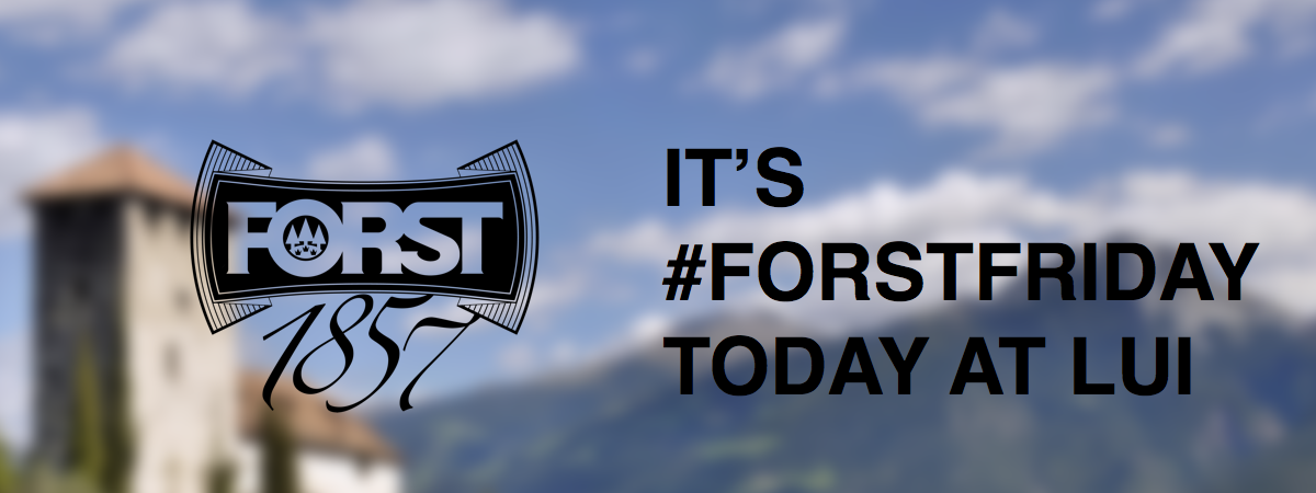 luiaperitivo's tweet photo. Today #ForstFriday at Lui @luiaperitivo #Graz Forst for 3 Euros/bottle #Forst #Beer @INFOGRAZ @insidegraz http://t.co/aAZXujnTGy