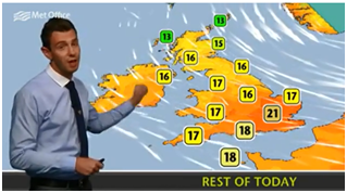 metoffice's tweet photo. WIN the chance for your child to be a weather presenter for the day! http://t.co/9267givWnw #BritishWeatherWatch http://t.co/YSnp2BDXL5