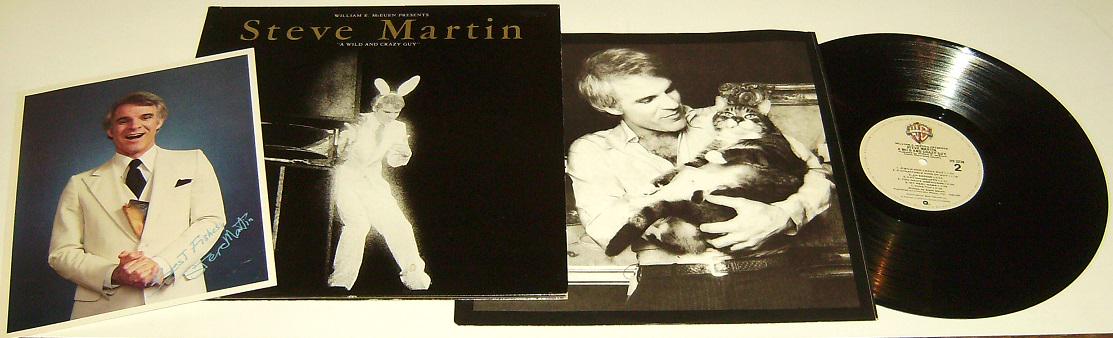 LP of the Day: Steve Martin - A Wild & Crazy Guy. Happy Birthday Mr. Martin.
 
