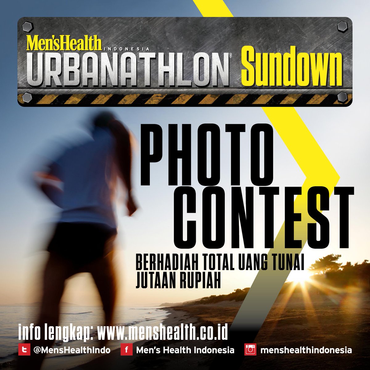 menslifeid's tweet photo. Cari foto terbaikmu di http://t.co/Q7Y9PlOsC9 &ikut kontes foto #MHIurbanathlon #MHIsundown http://t.co/bKH8PlwEwT http://t.co/0Al8C4y0jy