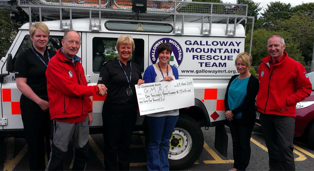 Thank you <a href="/DumfriesGPolice/">We've moved to @PSOSDandG</a> (Newton Stewart ") for fantastic fundraising donation of £1345.