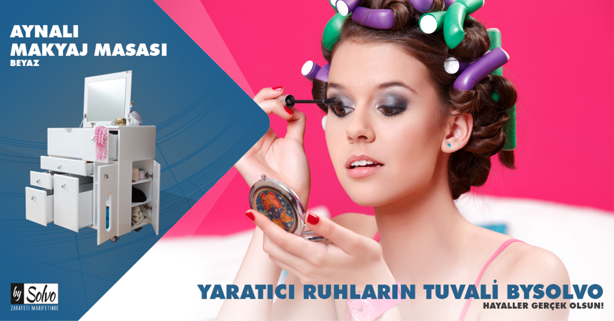 BySolvo's tweet photo. Makyaj yapmak bir sanattır. BySolvo sanatçı bakışı ile tasarlar. http://t.co/XIRXp0RUSx