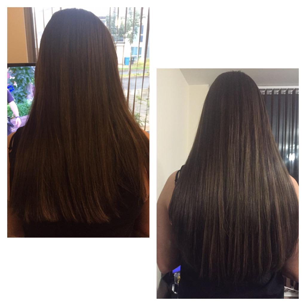 length2length's tweet image. ADD LEGNTH AND THICKNESS TO YOUR HAIR 😍😍😍 YESTERDAYS WORK 💁 CONTACT ME FOR INFO 💜