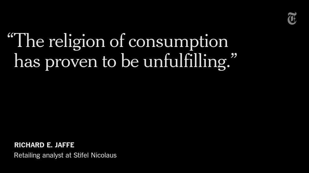 nytimesbusiness's tweet image. Americans are spending more on doing things, less on buying things nyti.ms/1PoZLXA
