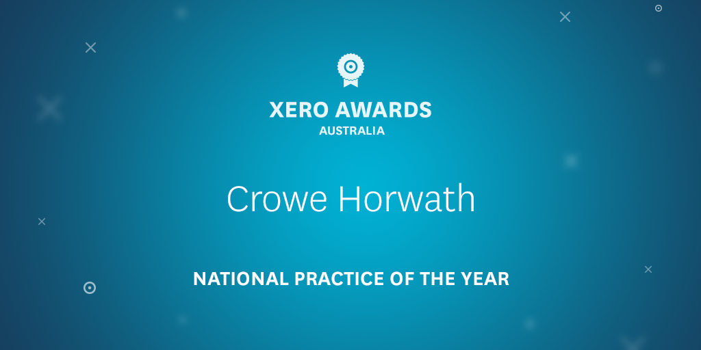 Xero's tweet photo. #Xerocon AU Awards 2015: National Practice of the Year ... congratulations Crowe Horwath! @CroweHorwath_AU http://t.co/EP7I2xQjaO