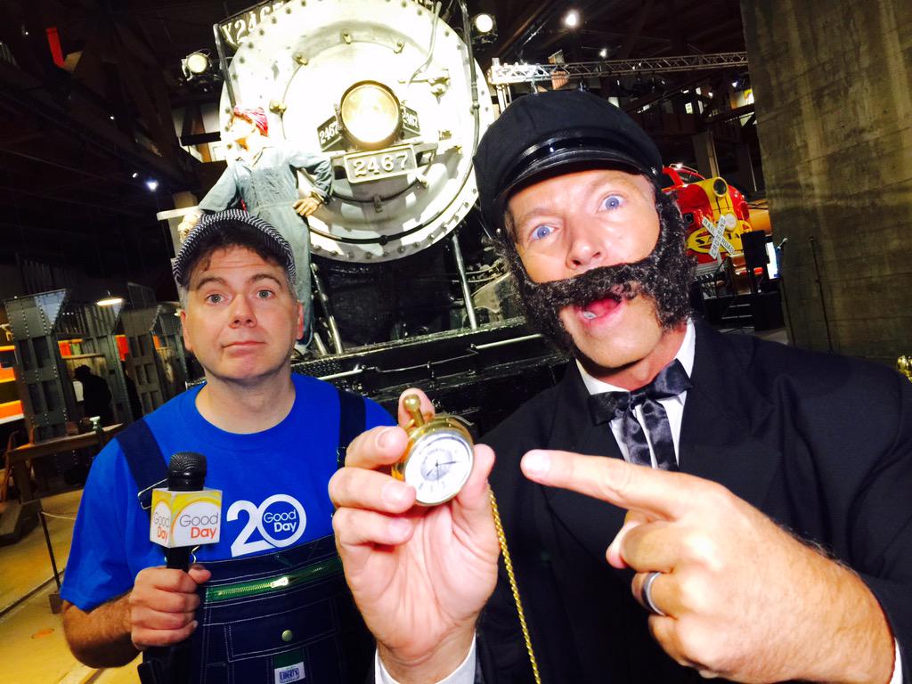 trockss's tweet photo. Crazy fun has begun! #GoodDay20Anniv #csrmf #oldsac http://t.co/i3UYDGcd4M