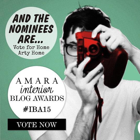 HomeArtyHome's tweet photo. And the #Nominees are… #Vote for @HomeArtyHome in the #IBA15 #interiordesign #art  http://t.co/Mk3bhZqsGJ http://t.co/s1tvcPLEv0