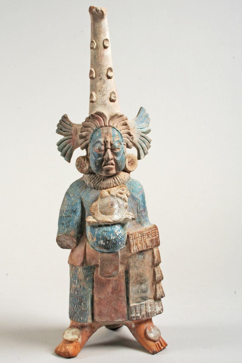 James_A_Doyle's tweet photo. Maya sculptors created elaborate ceramic figures. @metmuseum favorite "Grumpy" also a whistle; alligator is a rattle. http://t.co/Jq3o9qXvOx