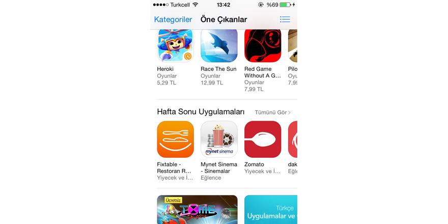 Apple, haftasonlarınızı değerlendirmek için size en uygun çözümü önermiş. Planlar sizden rezervasyonlar Fixtable'dan!