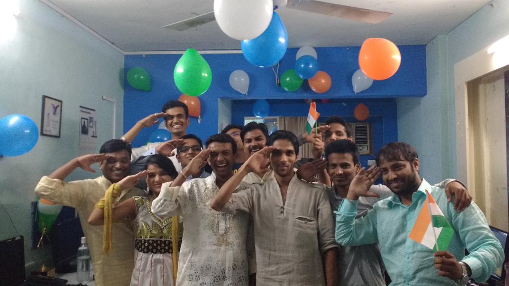 #SaluteSelfie Happy Independence Day in Advance :) #lifeatkr