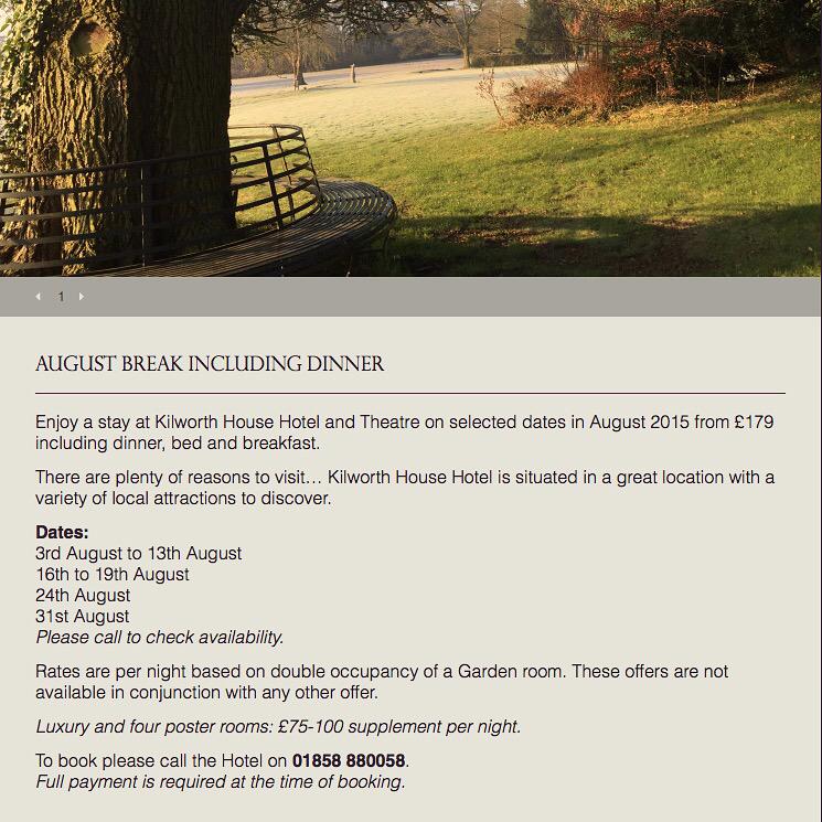 #love a special #offer ? Last minute dates this month #luxurytravel <a href="/UKtravelchannel/">Britains Best Breaks</a> @TourismTweetsGB  <a href="/loveleics/">goLeicestershire</a>