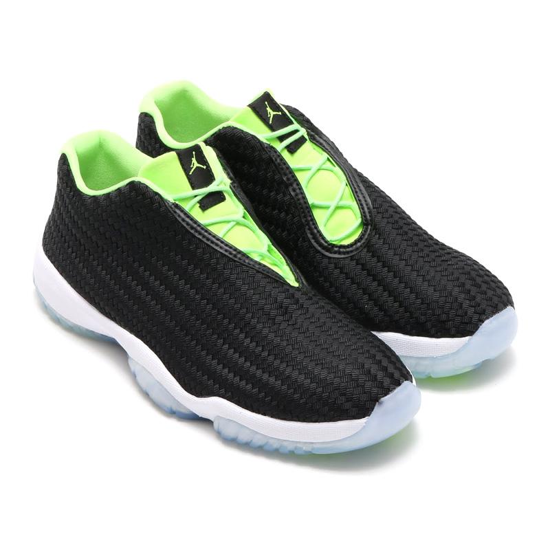 jordan future low green