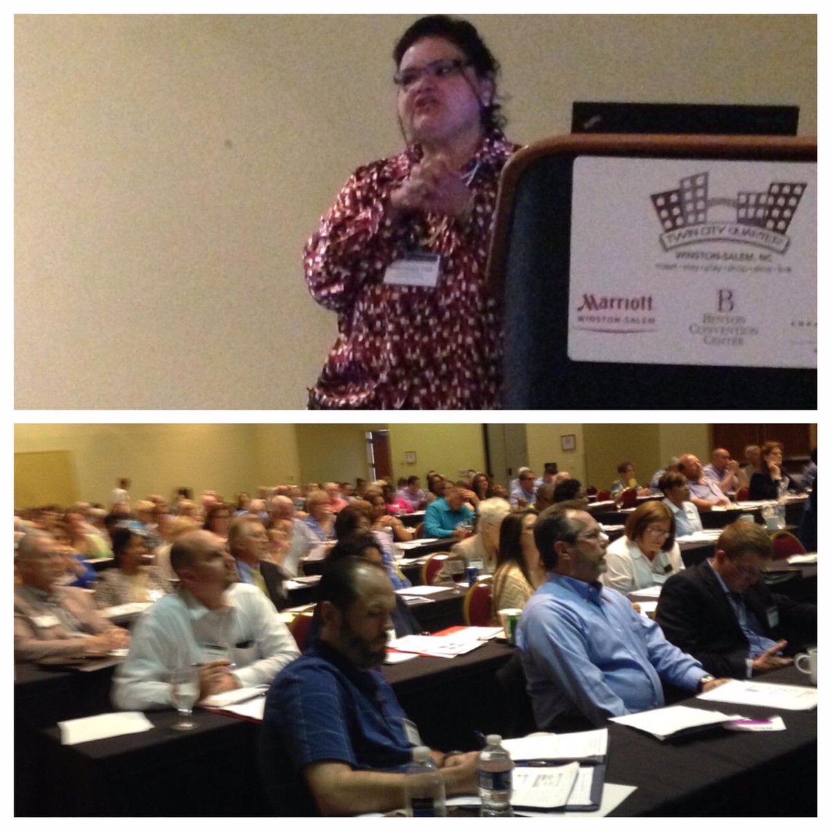 This week Sonia frm <a href="/FVAP/">FVAP.gov</a> visited #NC State Board of Elections &amp; trained 400+ election officials about #UOCAVA voting