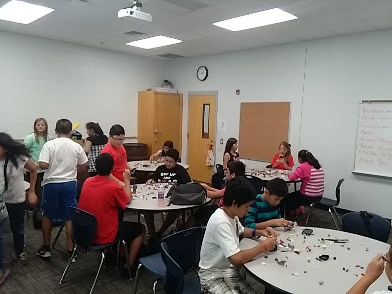 Dramateacher79's tweet image. You haven't lived until you let 6th graders play with Legos as a Drama assignment 
#StageBuilding