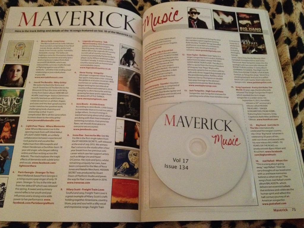 irenerae's tweet image. I'm on vol.18 #CD in #MaverickMagazine this issue! #thankyou @Maverick_mag for your support! :)