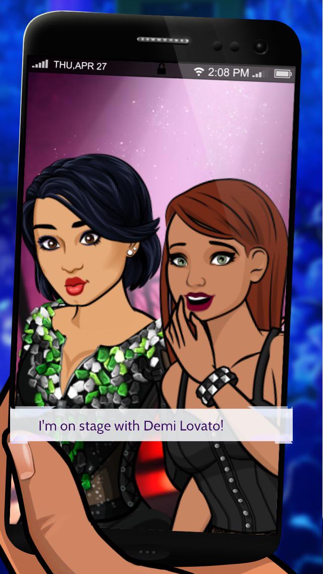 HugMeGosh's tweet image. I got a photo on stage with Demi Lovato! bit.ly/GetEpisode #episode #demipathtofame