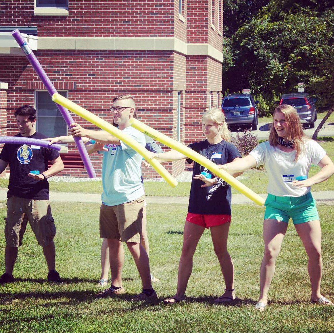 UNEAdmissions's tweet photo. We're getting ready for you! RA training is in full swing. http://t.co/8TPSspaD0i #UNE #LiveUNE #UNE19 http://t.co/U2jET5APv1