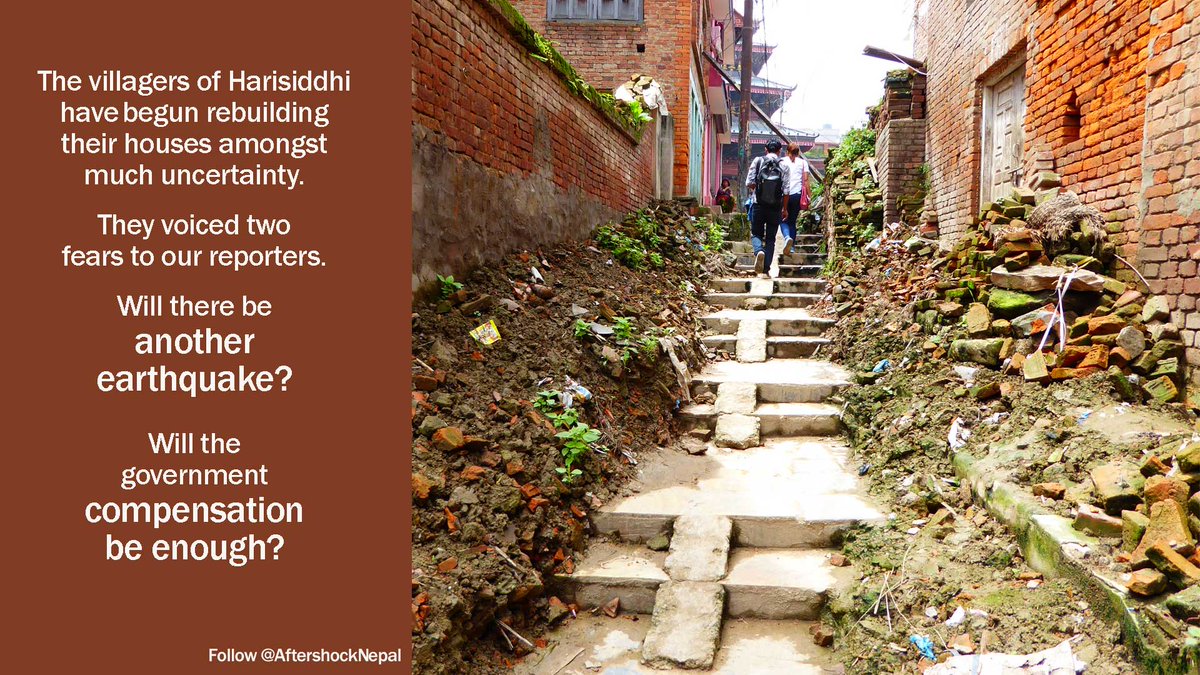 KaskaOlio's tweet image. "@AftershockNepal: What residents of #Harisiddhi worry about most. #NepalEarthquake #Kathmandu #relief http://t.co/SkmLdUNa49"