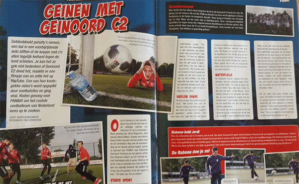 geinoord's tweet photo. Geinoord C-junioren te zien in het jeugd voetbalblad Panna van @elfvoetbal  mooi interview en foto's #top http://t.co/hypNPfC3eY