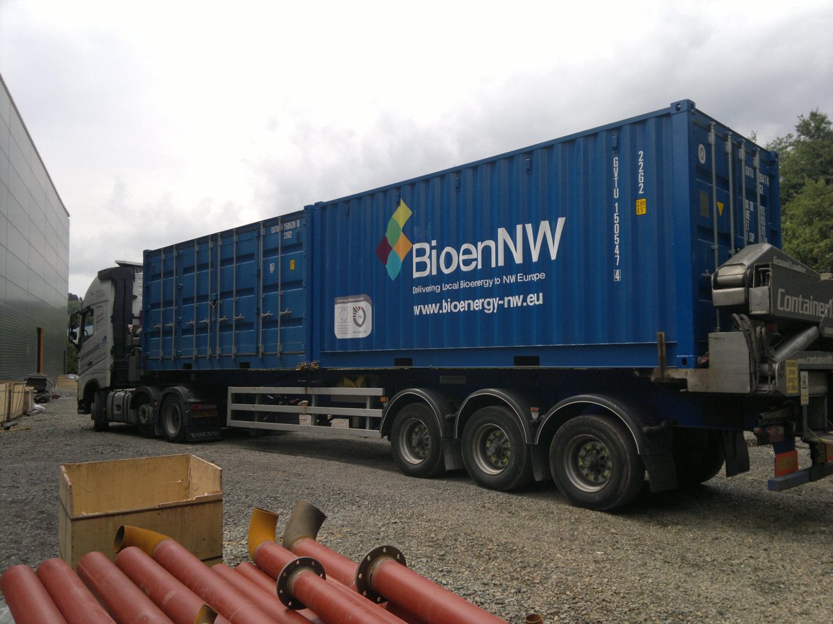 IZESgGmbH's tweet photo. The @BioenergyEurope #Pyrofab left the Saarland today! We wish a great journey to #Energiedalen in #Sollefteå. http://t.co/ROC9gk0Ntn