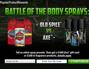 Coupon Mom Twitter: "Old Spice vs Axe! Which Spray is your Favorite?: http://t.co/qyjWdXpnj3 / Twitter