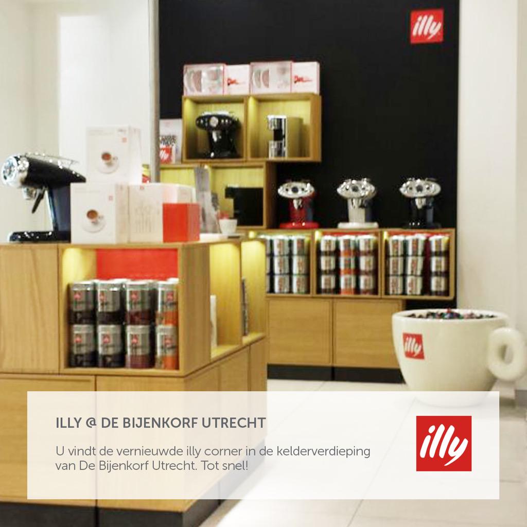 In de kelder van <a href="/deBijenkorf/">de Bijenkorf</a> Utrecht kunt u genieten van de ultieme koffiebeleving. We verwelkomen u graag! #koffie
