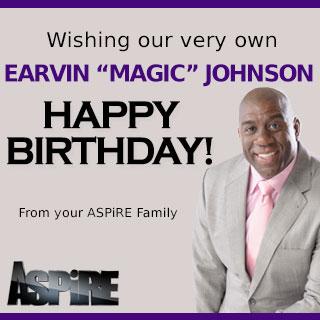 Happy Birthday to our CEO, Earvin Magic Johnson! 