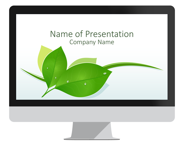 pptdeck's tweet photo. Green Leaves #PowerPoint Template | http://t.co/Q4BxU9vBIZ #presentations http://t.co/GTE4HyHtAa