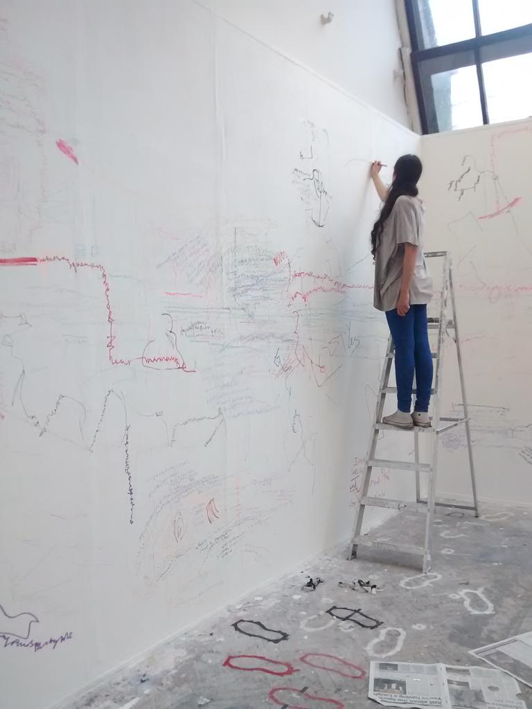 EYETOTHESUMMIT's tweet photo. Anita Mann for #EYETOTHESUMMIT, documenting responses to the environment. PV Sept 4th 5-9pm @margaretstreet @BM_AG http://t.co/iaksuwp2Tn