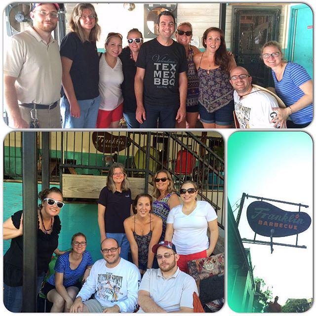 InstAustinTX's tweet image. #STARBASEAustin team building event at the famous #FranklinsBBQ yesterday! The four hour w… ift.tt/1LbQLXp
