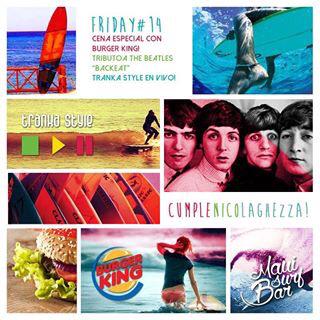 Tranka_Style's tweet photo. Hoy festejamos el cumple de @nlaghezza en @mauisurfbar ! Lista FREE h/1.30 @gonzabelart @gerbarroso @PinUpCordoba http://t.co/zoEjCLb9Um