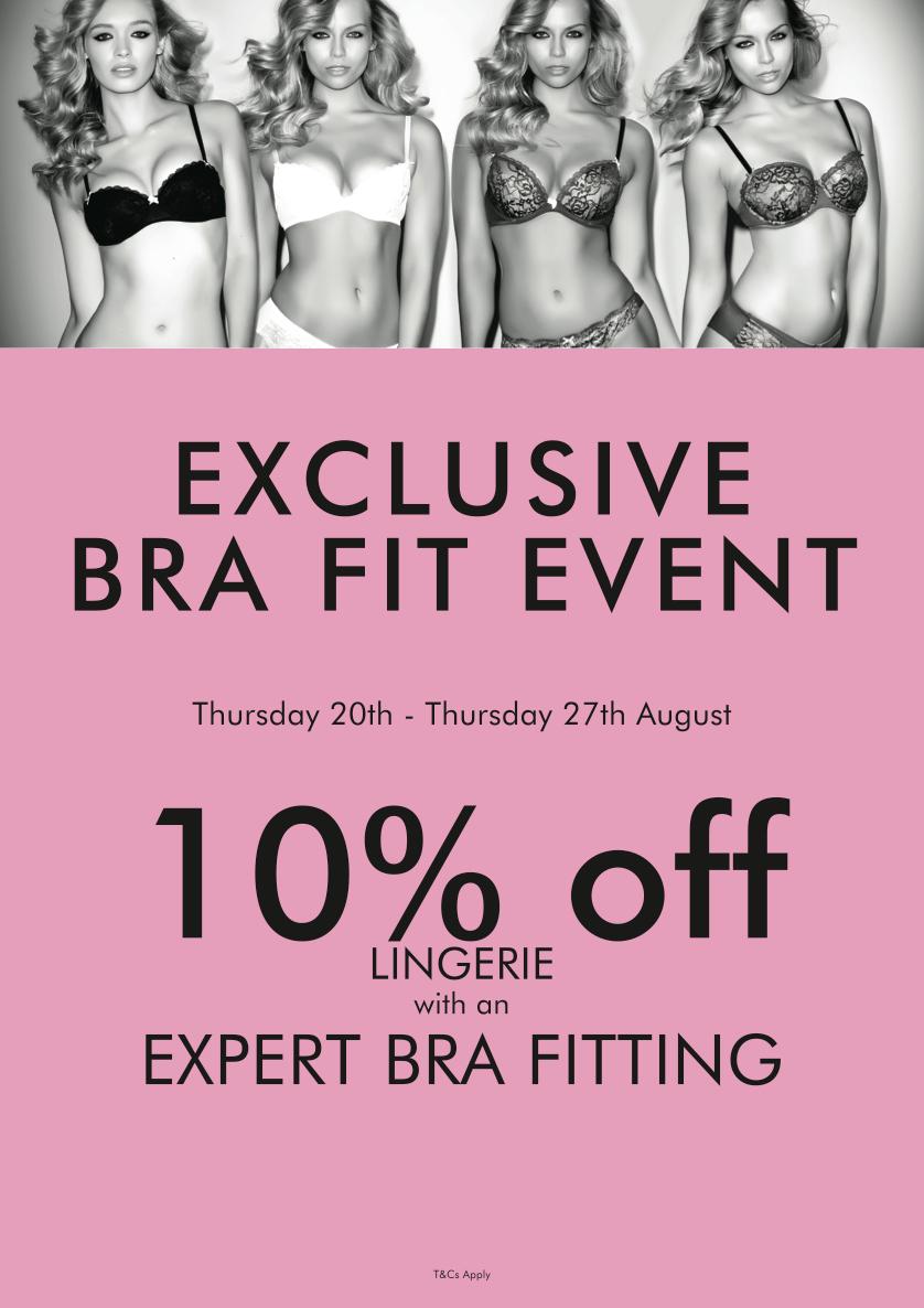 annsummers on X: Have you heard about the our BRA FIT EVENT? Pop into your  local store to get fitted & get 10% off lingerie! #AS   / X