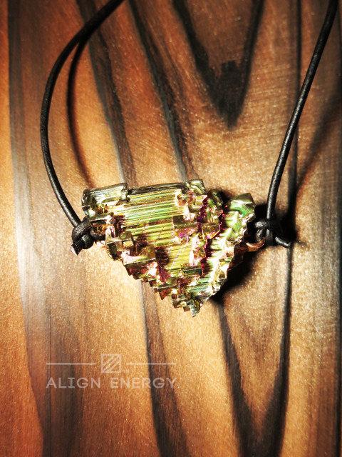 alignenergy's tweet photo. One of a kind BISMUTH pendant + 14% off all weekend with promo code LOVESTONE at http://t.co/iYq4CuDGaC #qi #crystals http://t.co/HwTk0Q3CJ0