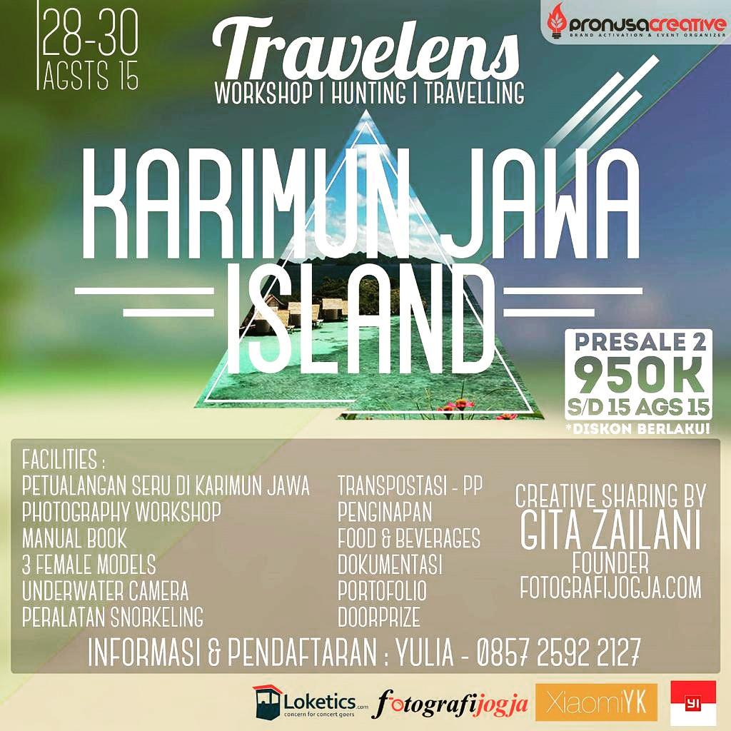 PronusaID's tweet photo. Karimun Jawa Island.Workshop,hunting,traveling.950K all in.Grab it fast guys! @titik_api http://t.co/PIsQkJ25l3