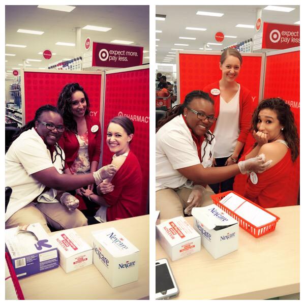 Valerie_e_garza's tweet photo. Get a flu shot today!! All the cool ETLs are doing it! @hjperry @AshtonRAllard @Latonya47882458 #g391vacciNATION http://t.co/ICVCLL6Ma8