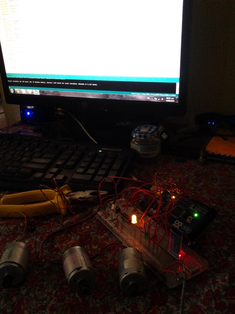 dottogc's tweet image. Logica dispensadoras listas. #ArduinoMega2560