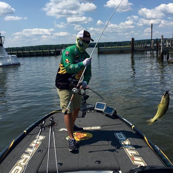 Tim just landed a nice one on the Chesapeake.