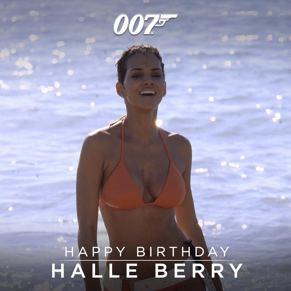 Happy birthday to Halle Berry (Jinx in DIE ANOTHER DAY, 2002) 