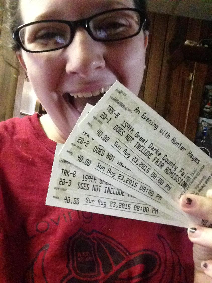 Happy Birthday Baylee the Brat! An evening with Hunter Hayes!! 