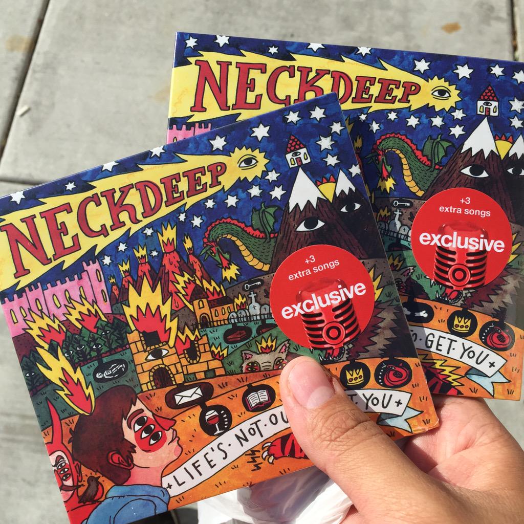 Who's jamming this new Neck Deep record?? SO SICK! #lifesnotouttogetyou