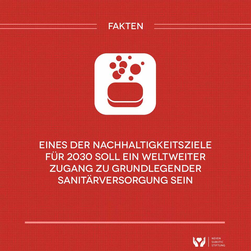 Heute gibt's #fridayfacts zu #Millenniumszielen.Noch immer leben 2,4Mrd Menschen ohne ausreichende Sanitärversorgung.