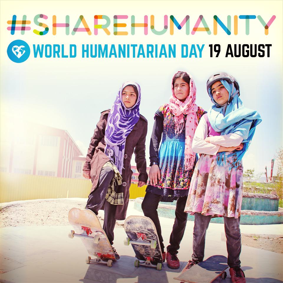 UNOCHA's tweet photo. Share stories that matter - see how you can #ShareHumanity on World Humanitarian Day https://t.co/nfy7UrJt21 #WHD2015 http://t.co/FNiqrUaIdm