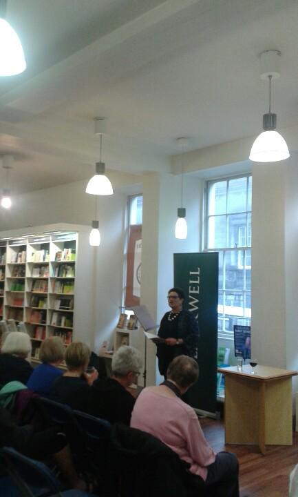 BlackwellEdin's tweet photo. First outing! @jackiekaypoet reads from her new collection #theempatheticstore http://t.co/ysqp47hyjN