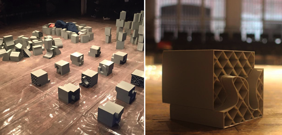 Choreographer James Batchelor Creates Dance with 75kg of 3D Printed Props 3dprint.com/89284/3d-print…